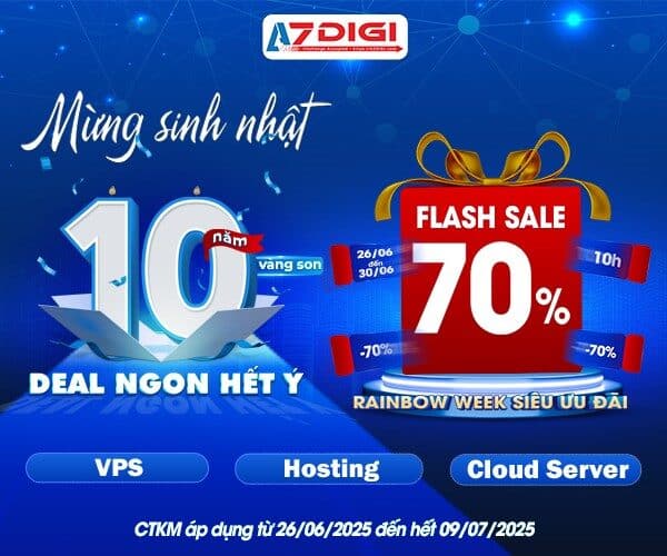 [AZDIGI] 10 năm vàng son – bùng nổ siêu ưu đãi