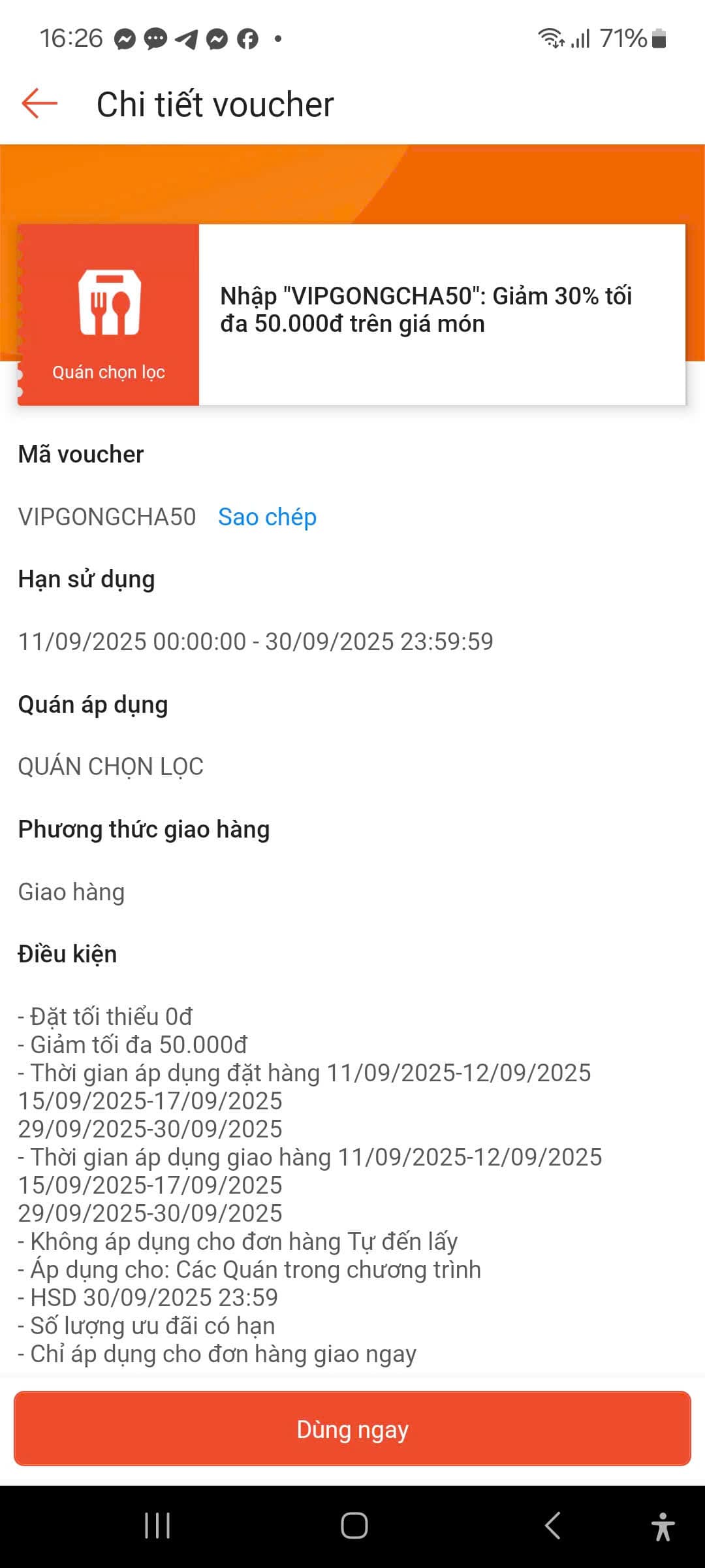 Voucher mã giảm giá Trùm giảm giá, mã khuyến mãi, tổng hợp mã giảm giá, trang giảm giá, mã giảm giá phù hợp cho các quán ăn, nhà hàng Việt Nam, giảm giá tối đa 50.000đ, mã dùng cho đặt hàng trực tiếp.
