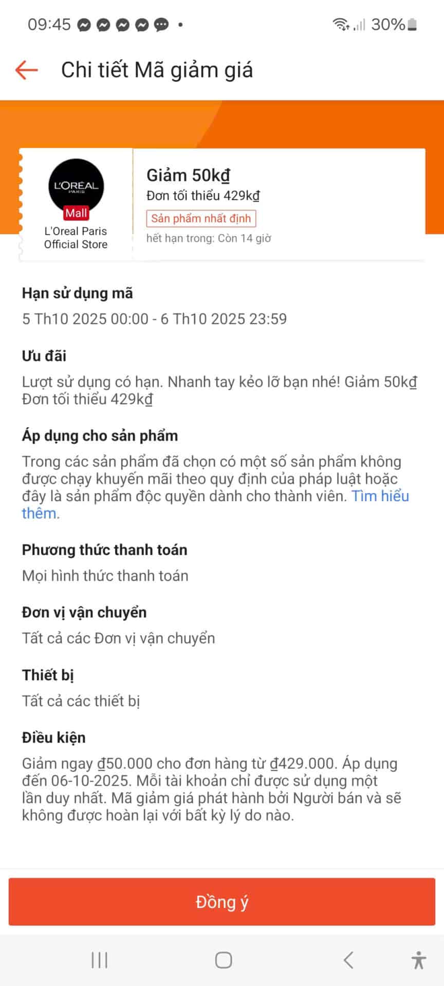 Ưu đãi mã giảm giá trị giá 50.000 đồng từ Trùm giảm giá, tổng hợp mã giảm giá khuyến mãi hàng đầu. Thông tin cập nhật về các mã giảm giá mới nhất, giúp tiết kiệm chi phí mua sắm trực tuyến.