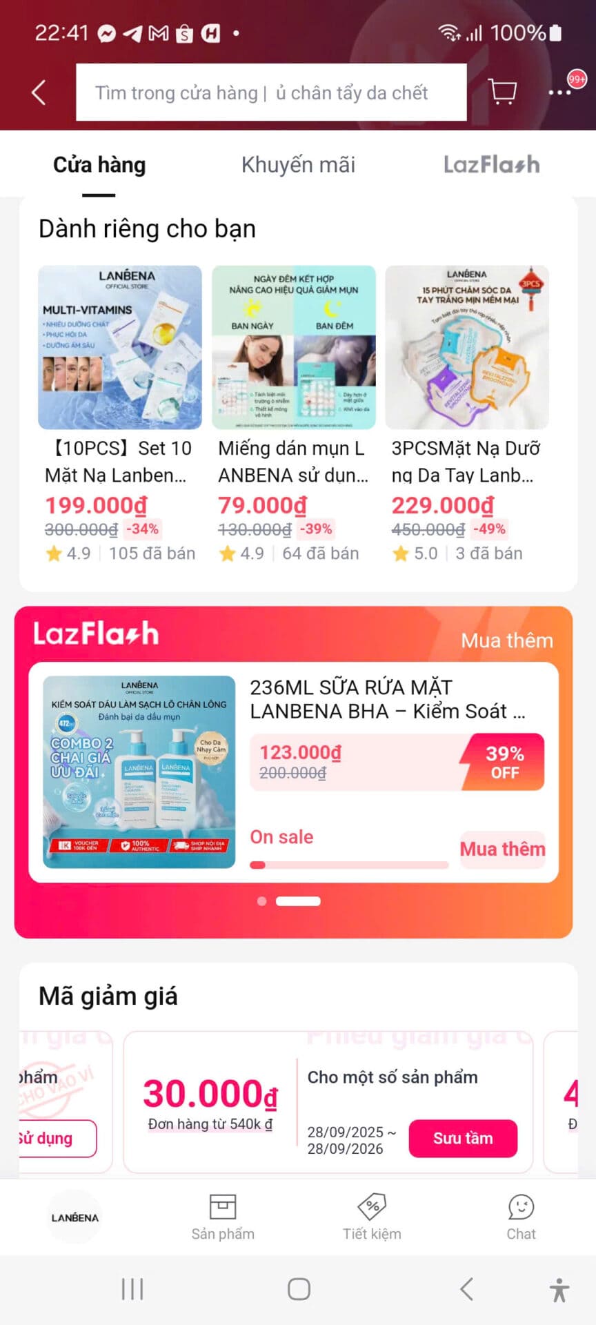 Lanbena mặt nạ, miếng dán trị mụn giá tốt, giảm giá mạnh, mã giảm giá siêu tiết kiệm cho chăm sóc da, cập nhật mã giảm giá từ trumgiamgia.com.