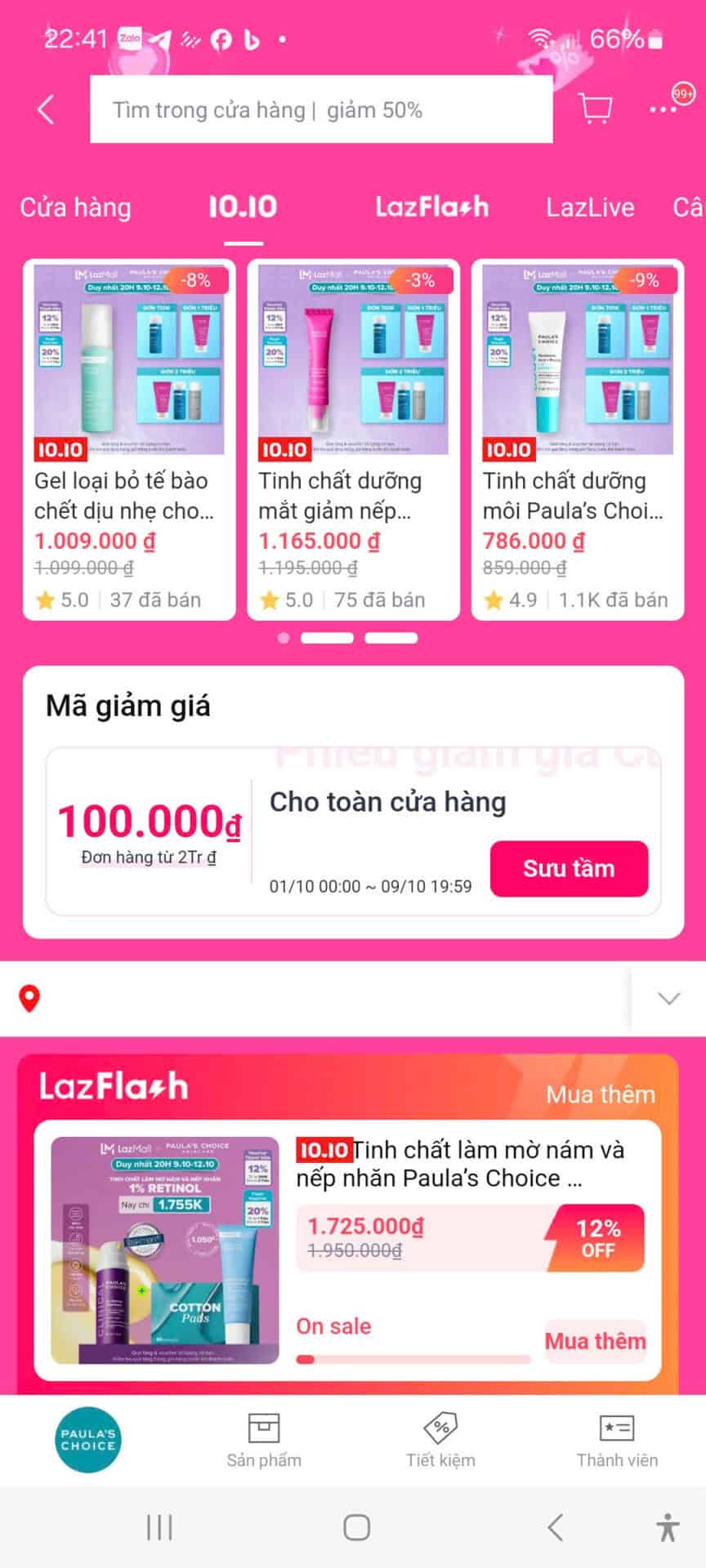 Gel trị mụn, dưỡng da và mã giảm giá chăm sóc cá nhân, mã giảm giá LazFlash, ưu đãi lớn từ trang trumgiamgia.com, bí quyết tiết kiệm mua sắm online, mã giảm giá shop làm đẹp, giảm giá cho khách hàng mới.