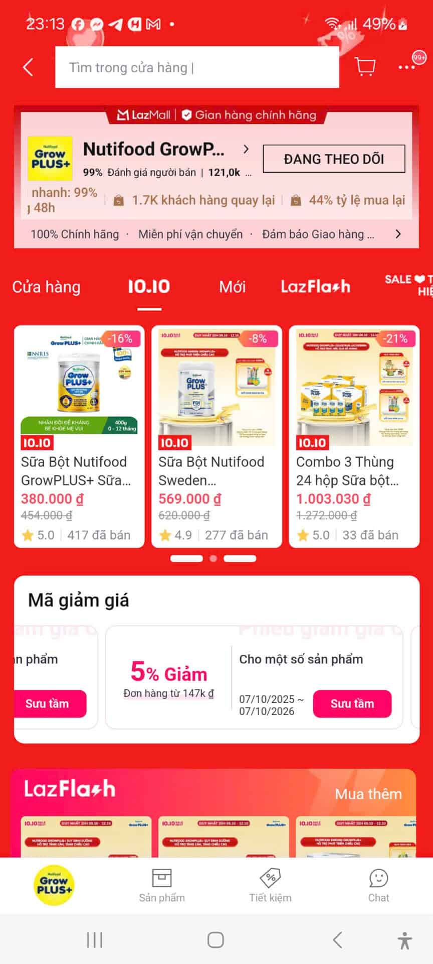 Sử dụng mã giảm giá Lazada, Shopee, Tiki, Sendo, Adayroi, giúp tiết kiệm chi phí mua sắm online, cập nhật mã giảm giá cực hot và mới nhất tại Trùm giảm giá.