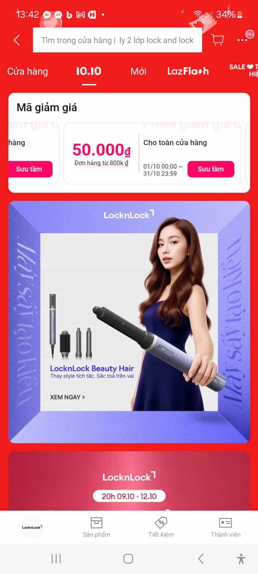 Đánh dấu giảm giá LocknLock, mã giảm giá mua sắm online, ưu đãi lớn cho khách hàng, mã giảm giá shop LocknLock, giảm giá sản phẩm LocknLock chính hãng, cập nhật mã giảm giá mới nhất, khuyến mãi LocknLock nên biết.