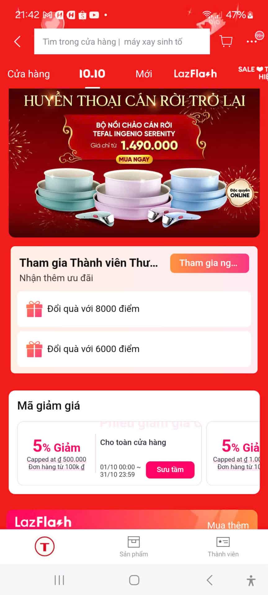 Chương trình giảm giá hấp dẫn với mã giảm giá siêu ưu đãi từ Trùm giảm giá, phù hợp cho mua sắm online, sở hữu mã giảm giá từ 5% đến 8000 điểm thưởng, giúp tiết kiệm tối đa trên các mặt hàng đa dạng.