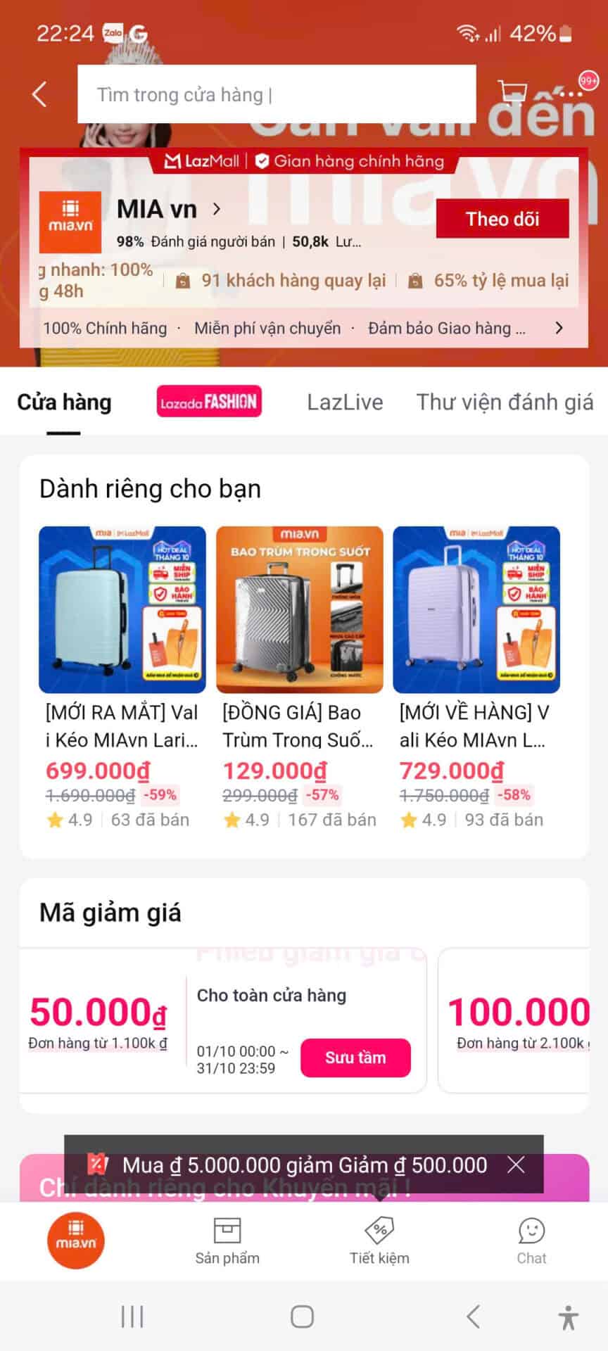 Giảm giá mã giảm giá siêu tiết kiệm, ưu đãi lớn từ Trùm giảm giá và Lazada, giúp bạn mua sắm tiết kiệm, hàng giảm giá độc quyền, mã giảm giá hấp dẫn, mua sắm online dễ dàng, nhận ưu đãi hấp dẫn từ các thương hiệu nổi bật.