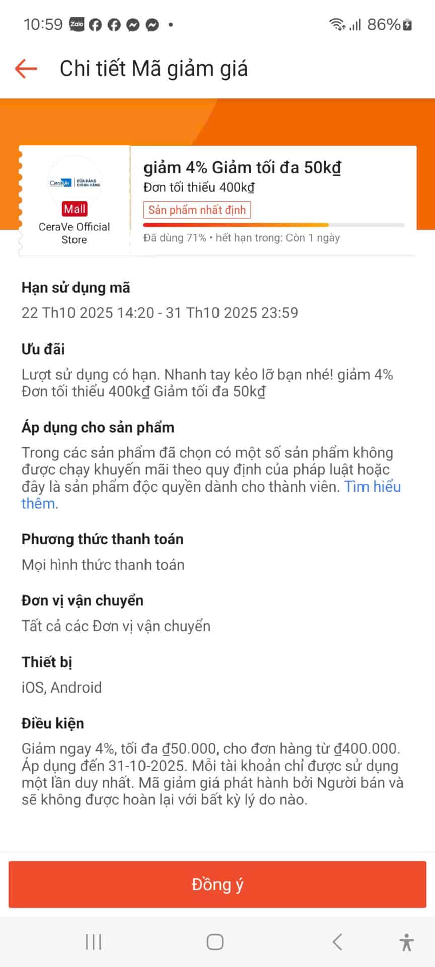 Giảm giá mã giảm giá 4% tối đa 50k tại Trùm giảm giá, tổng hợp mã giảm giá siêu tiết kiệm cho các mua sắm online.