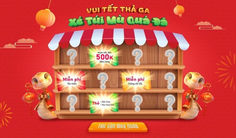 [Tenten] Vui Tết thả ga – Xé túi mù trúng quà quá đã