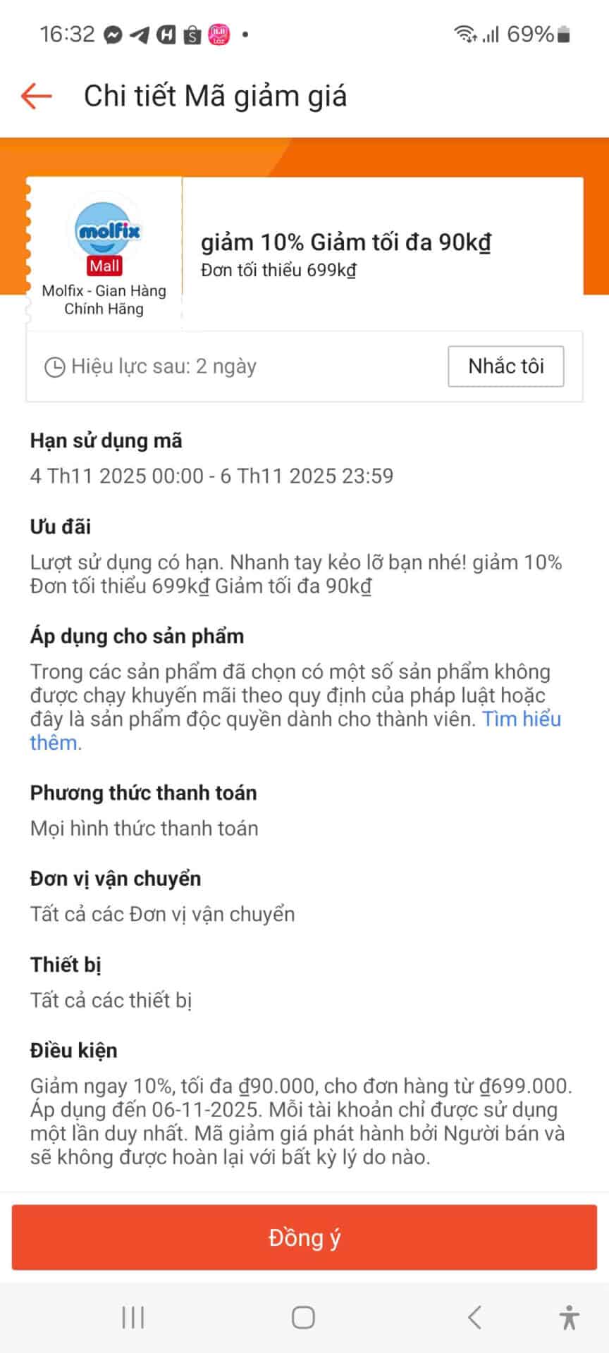 Giảm 10% mã giảm giá, ưu đãi ưu đãi cho khách hàng, mã giảm giá siêu tiết kiệm, khuyến mãi giảm giá online, mã giảm giá Trùm Giảm Giá tập trung nhiều ưu đãi hấp dẫn từ các cửa hàng.