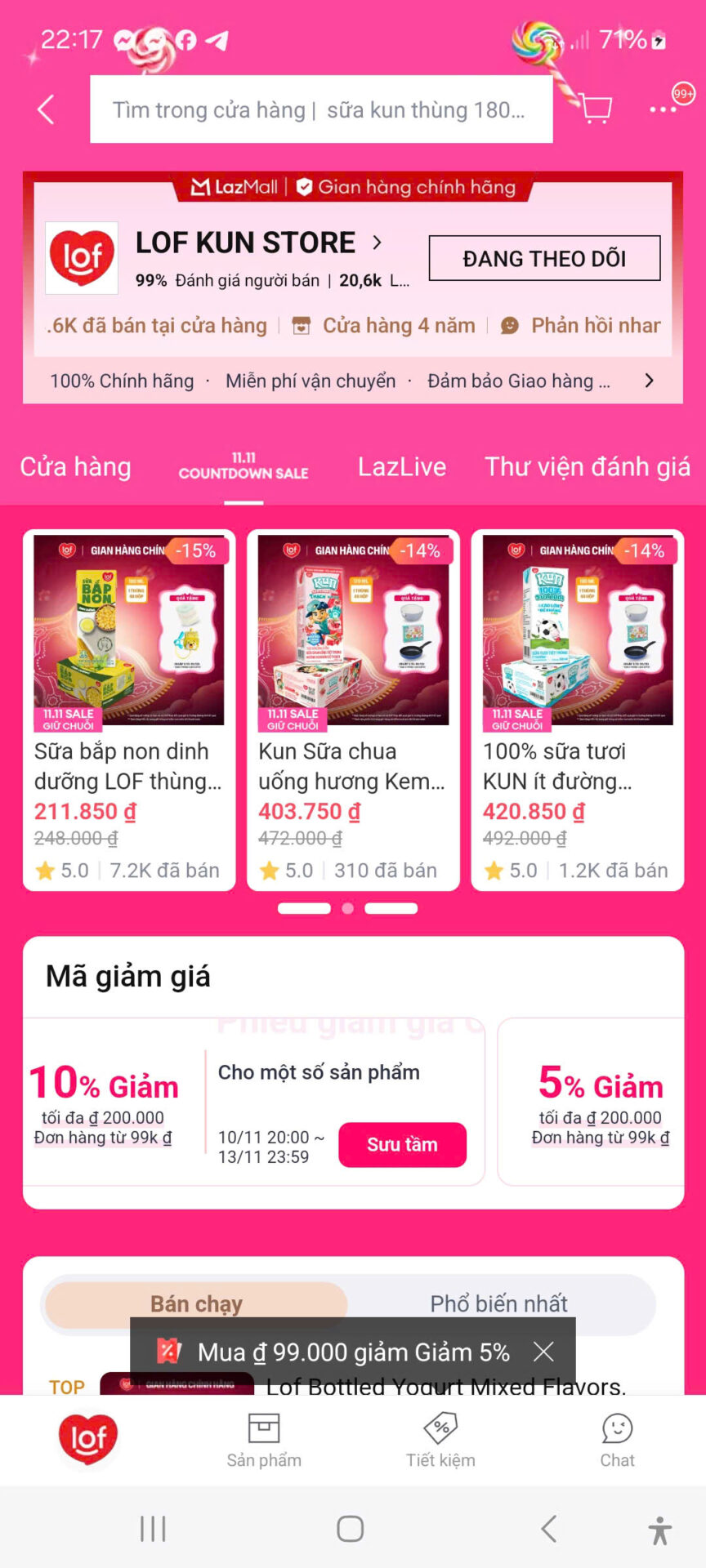 Sử dụng mã giảm giá, danh sách mã coupon, ưu đãi siêu tiết kiệm tại Trùm giảm giá, tổng hợp mã giảm giá từ các trang thương mại điện tử lớn như LazMall, giúp người dùng mua sắm tiết kiệm hơn.