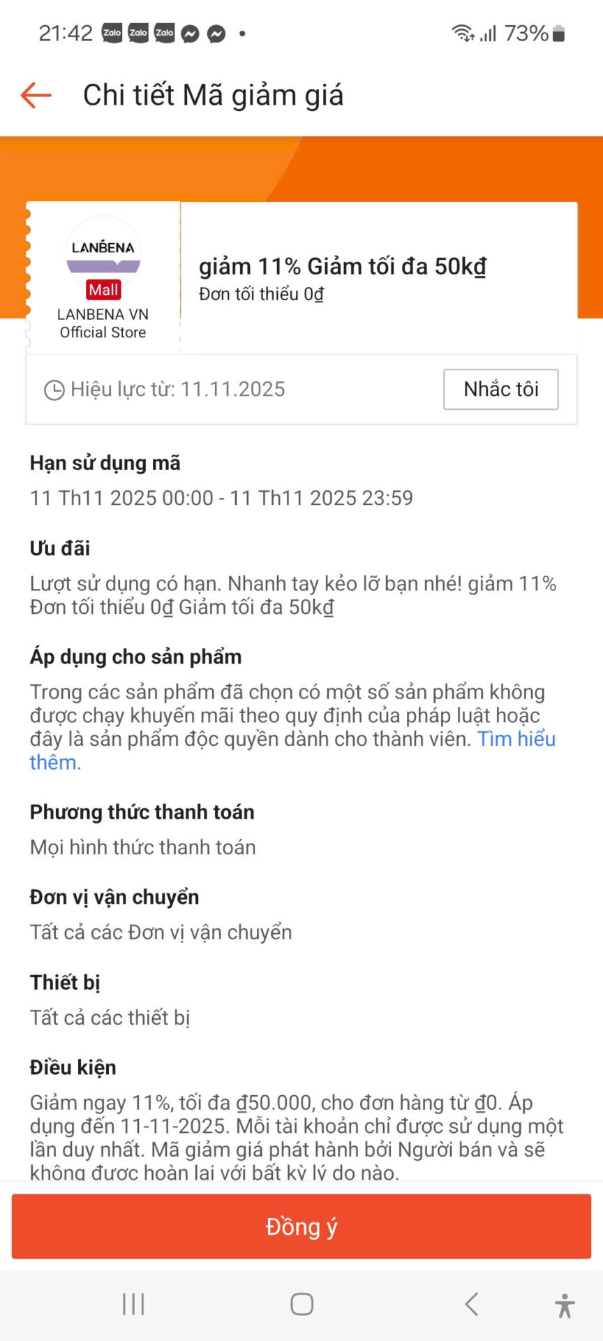 Giảm 11% mã giảm giá Lazada VN, mã khuyến mãi tối đa 50k, áp dụng cho đơn hàng từ 0đ, mã giảm giá độc quyền, mã giảm giá Lazada mới, khuyến mãi giảm giá lớn, mã giảm giá dành cho thành viên, cập nhật mã giảm giá hàng ngày, mã giảm giá cửa hàng Lazada, mã giảm giá lớn giảm giá trực tiếp.