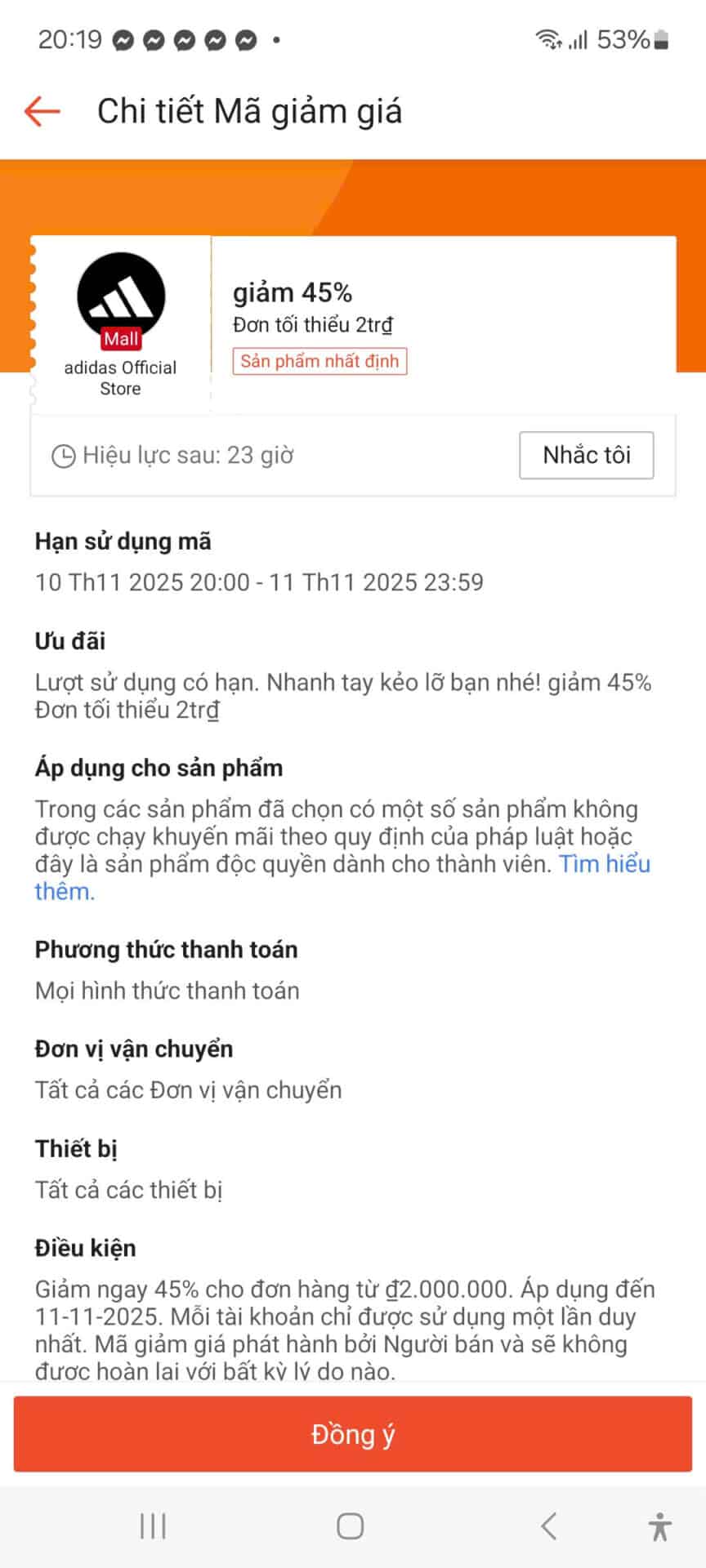 Giảm giá 45% mã giảm giá thời trang, điện tử, phụ kiện hàng đầu từ Trùm giảm giá tại trang web chính thức.