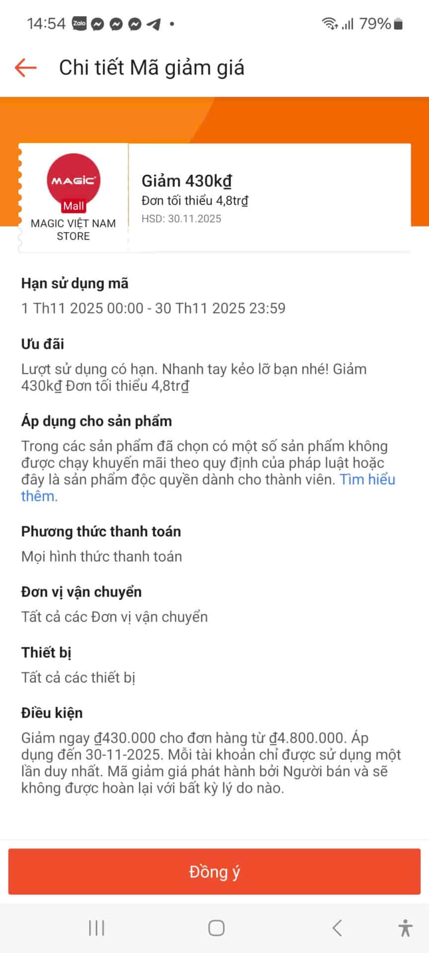 Giảm giá mã khuyến mãi Trùm giảm giá, tổng hợp mã giảm giá cho nhiều sản phẩm và thương hiệu tại trang web Trùm giảm giá.