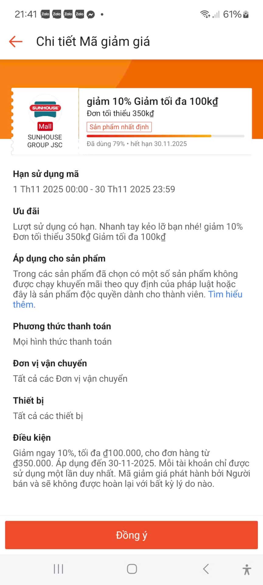 Voucher giảm giá Sunhouse, mã giảm giá 10% cho đơn hàng tối thiểu 350k, khuyến mãi ngày 30/11, mã giảm giá hạn dụng đến 30/11/2025, mã giảm giá cho sản phẩm điện gia dụng Sunhouse trên Trùm giảm giá.