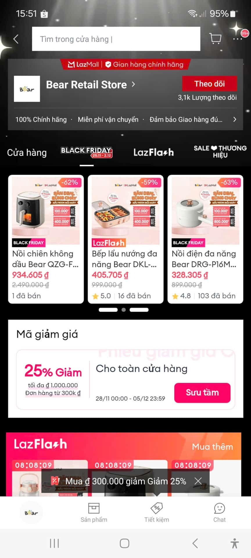 Nội thất gia dụng, mã giảm giá, giảm giá sốc, mã coupon, khuyến mãi, mua sắm trực tuyến, ưu đãi LazFlash, deals hot, mã giảm giá LazMall, khuyến mãi Black Friday, giảm giá 25%, voucher giảm giá, săn mã giảm, ưu đãi độc quyền, mã giảm giá toàn cửa hàng.