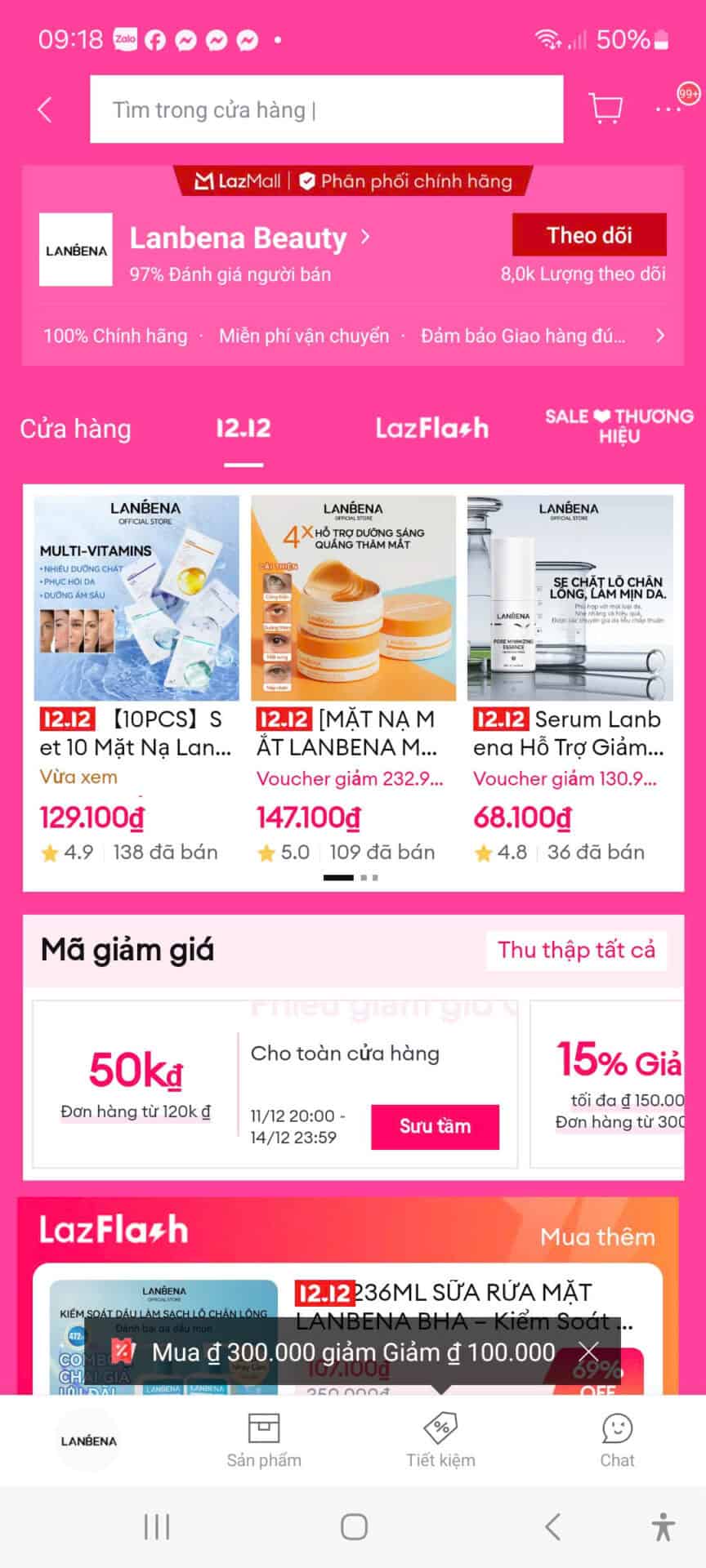 Tổng hợp mã giảm giá, khuyến mãi, ưu đãi hấp dẫn từ các cửa hàng. Tiết kiệm tối đa khi mua sắm trực tuyến qua trang Trùm Giảm Giá, giúp bạn dễ dàng nhận mã giảm giá các thương hiệu nổi bật.