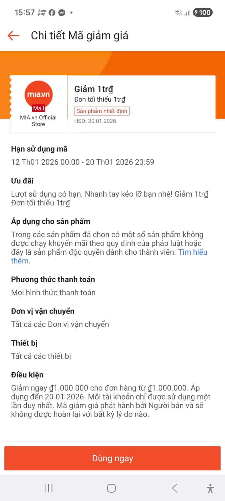 Hình ảnh mã giảm giá của trang Trùm giảm giá, giúp tiết kiệm khi mua sắm online với các mã khuyến mãi và giảm giá hấp dẫn.