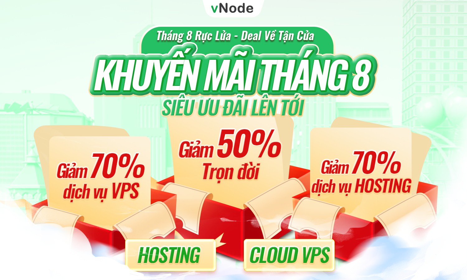 Tháng 8 Rực Lửa – Ưu Đãi Hosting & VPS Giảm Sốc 70% 1 Artboard 1 copy 2